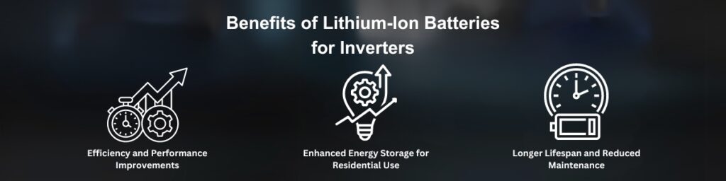 Benefits of lithium -ion batteries