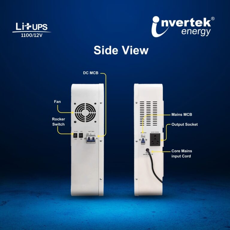 Lithium UPS Side View