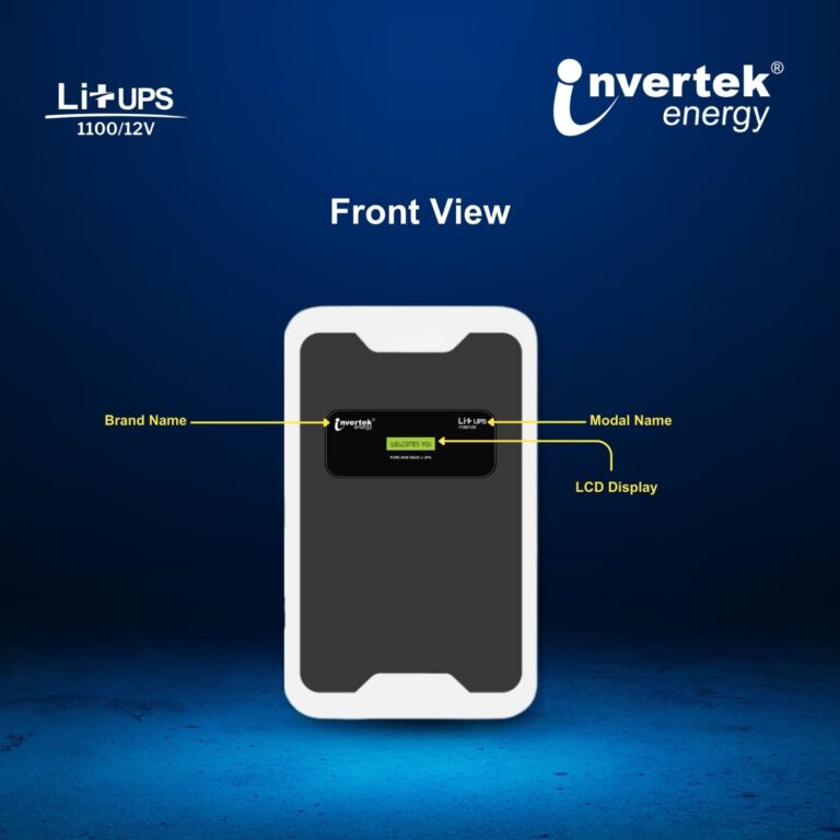 Lithium UPS front View