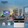 Hybrid solar UPS systems