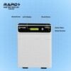 Solar inverter with lithium battery backup