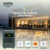 battery backup power supply for home