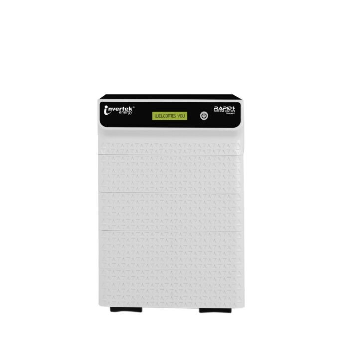 Solar inverter with lithium battery backup