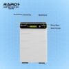 Solar inverter with lithium battery backup