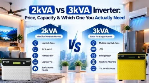 2kVA vs 3kVA Inverter Price and Capacity